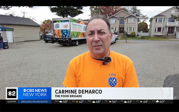 Food Brigade Executive Director Carmine DeMarco